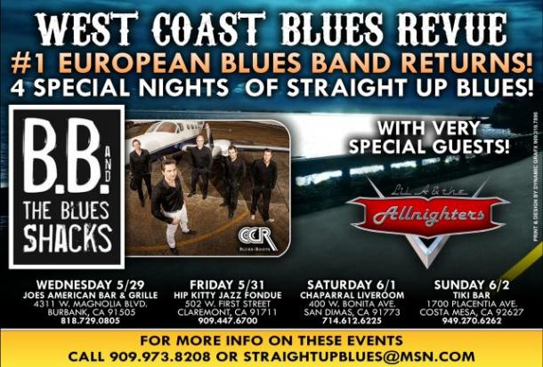 B.B. & The Blues Shacks West Coast Blues Revue